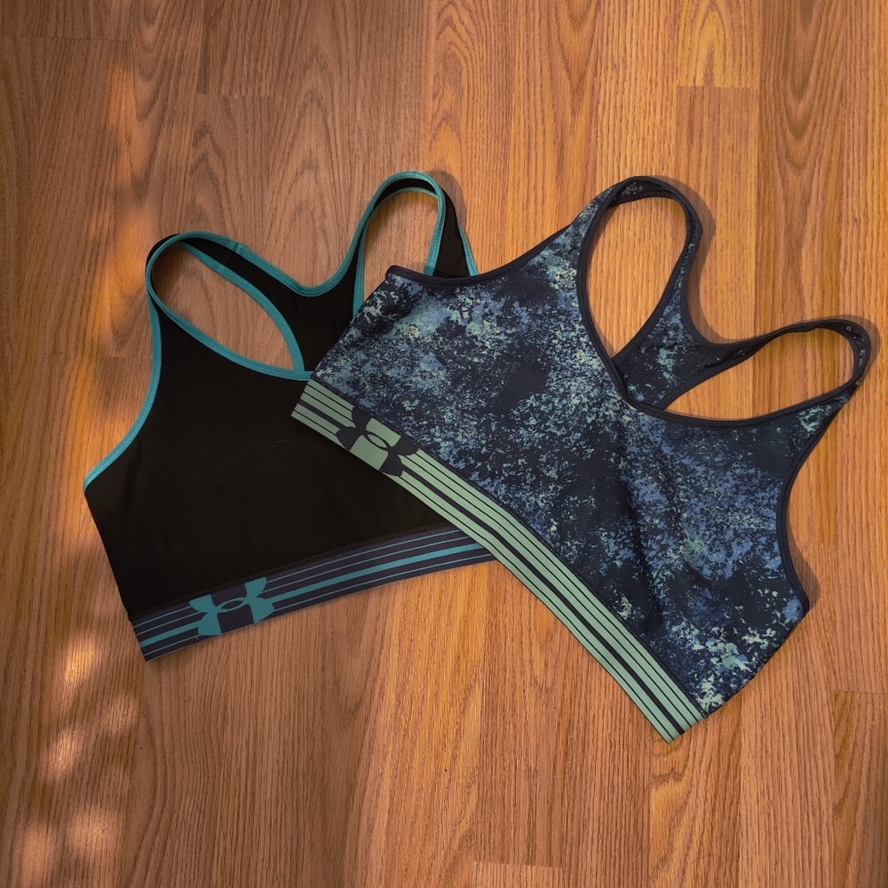 Two sports bras